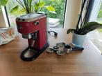 Delonghi Dedica EC685-R rood Espresso koffiemachine, Ophalen of Verzenden, Zo goed als nieuw