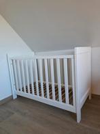 EUROPOINT babybed verstelbare lattenbodem, 70 tot 85 cm, Zo goed als nieuw, Matras, 140 tot 160 cm