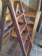Decoratieve houten ladder om planken te plaatsen, Gebruikt, Ophalen