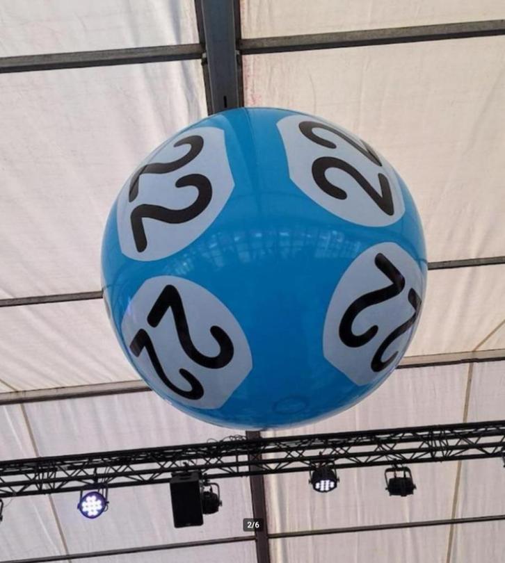 GEZOCHT Lotto opblaas bal strandbal, Verzamelen, Merken en Reclamevoorwerpen, Gebruikt, Overige typen, Ophalen of Verzenden