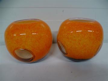 A6153. Unieke set Vaas lantaarns [Vintage] beschikbaar voor biedingen
