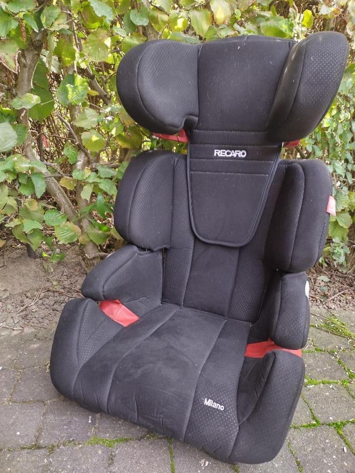 Autostoel Recaro Milano, Kinderen en Baby's, Autostoeltjes, Zo goed als nieuw, Overige merken, 15 t/m 36 kg, Autogordel, Verstelbare rugleuning