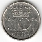 Nederland : 10 Cent 1972  KM#182  Ref 12642, Ophalen of Verzenden, Koningin Juliana, 10 cent, Losse munt