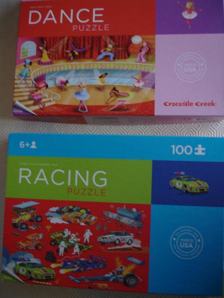 Crocodile Creek Racing puzzel en Dance puzzel, Kinderen en Baby's, Speelgoed | Kinderpuzzels, Ophalen of Verzenden