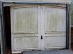 porte de garage en bois peint Hormann, Bricolage & Construction, Châssis & Portes coulissantes, Bois, Enlèvement, Utilisé