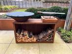 OFYR Island Corten 85 Teak, Tuin en Terras, Ophalen