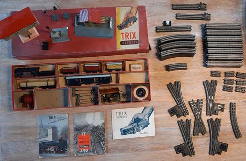 Vintage elektrische trein TRIX Express in de originele doos, Hobby en Vrije tijd, Modeltreinen | Overige schalen, Gebruikt, Locomotief