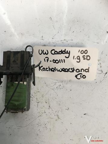 Vw Caddy 1.9sd 2000 Kachelweerstand beschikbaar voor biedingen