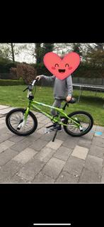 BMX jongensfiets, Fietsen en Brommers, Fietsen | Crossfietsen en BMX, Ophalen, 24 inch of meer, Staal, Voetsteunen