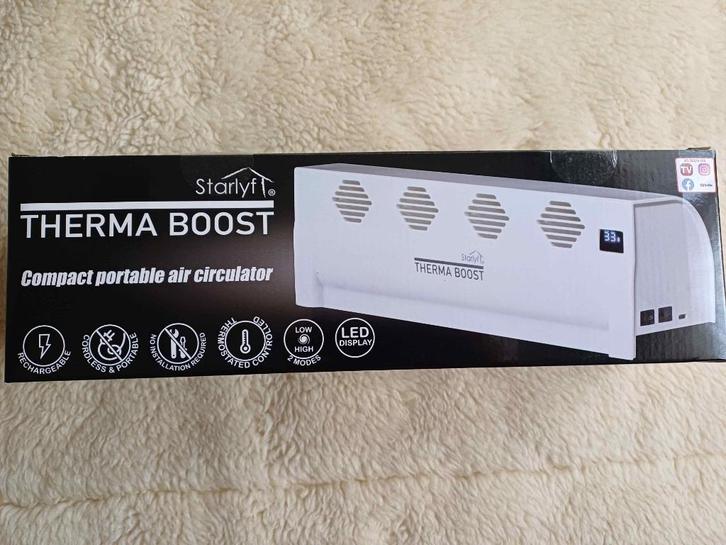 Radiatorventilator verplaatsbaar Therma Boost, Electroménager, Ventilateurs, Neuf, Ventilateur de radiateur, Enlèvement