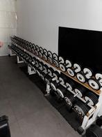 Dumbells van technogym 2 kg tot 50 kg en paar toestellen, Sport en Fitness, Ophalen of Verzenden