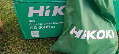 Hikoki, Tuin en Terras, Grastrimmers, Zo goed als nieuw, Accu, 30 tot 50 cm, Ophalen