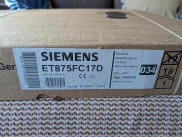 Kookplaat Siemens ET875FC17D, Electroménager, Enlèvement, Neuf, Électrique