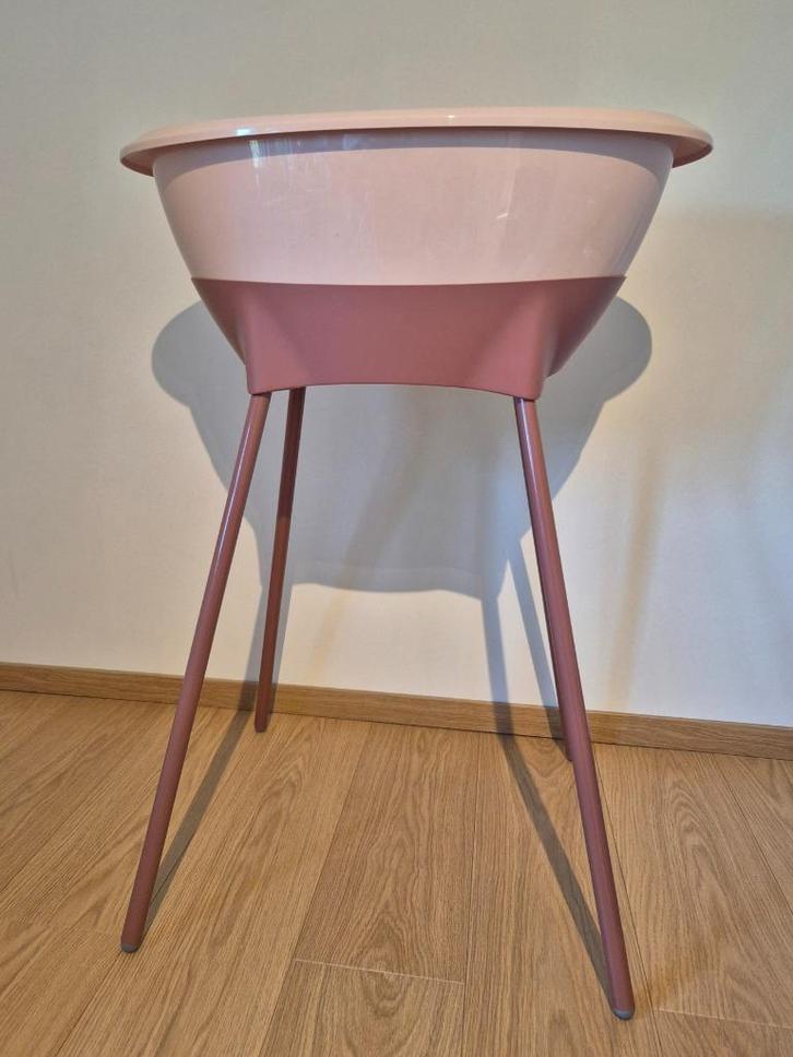 Babybad + staander (Luma), Kinderen en Baby's, Badjes en Verzorging, Zo goed als nieuw, Badje, Overige merken, Ophalen