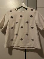 H&M Kort Shirt – Maat 34 – Off-white – paar keer gedragen, Enfants & Bébés, Vêtements de bébé | Taille 80, Enlèvement ou Envoi