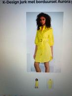 K design gele jurk xxs, Kleding | Dames, Ophalen of Verzenden, Nieuw