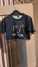 crop top / TIK TOK, Sans manches, Comme neuf, Taille 34 (XS) ou plus petite, Noir