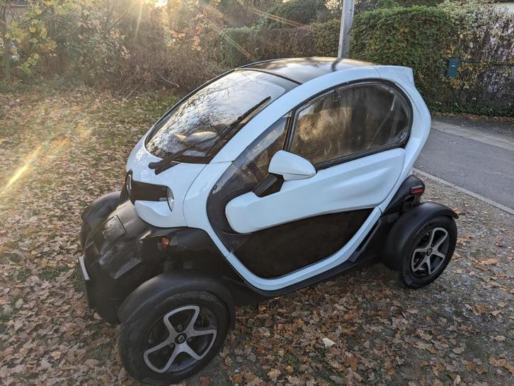 Renault Twizy 45km/h met gekochte batterij, Auto's, Renault, Particulier, Twizy, Elektrisch, 2 deurs, Automaat, Zilver of Grijs