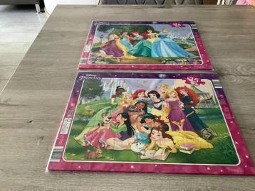 Disney Princessen verschillende puzzle's (35 stuks) beschikbaar voor biedingen