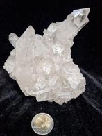 Schitterende Bergkristal Cluster! - 785 g, Ophalen of Verzenden, Mineraal