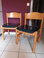 stevige houten stoelen, Ophalen, Gebruikt