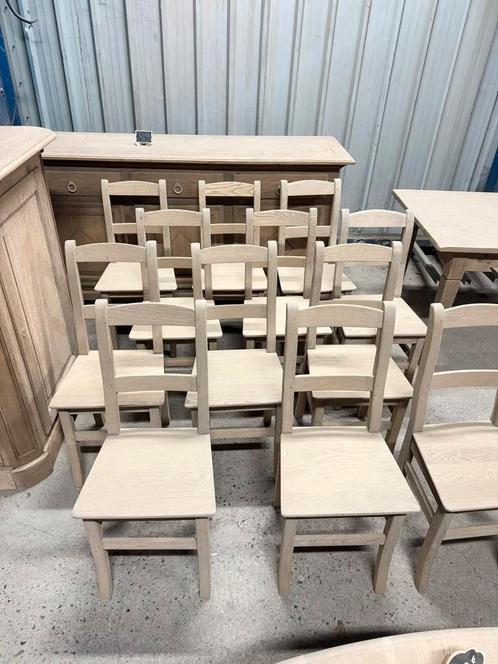 Set van 10 stoelen van Herve, zelf geairbrusht, Tuin en Terras, Tuinstoelen, Zo goed als nieuw, Ophalen