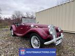 MG TF | 1954 | Route 66 Auctions, Auto's, Zwart, Bedrijf, Handgeschakeld, Overige carrosserie