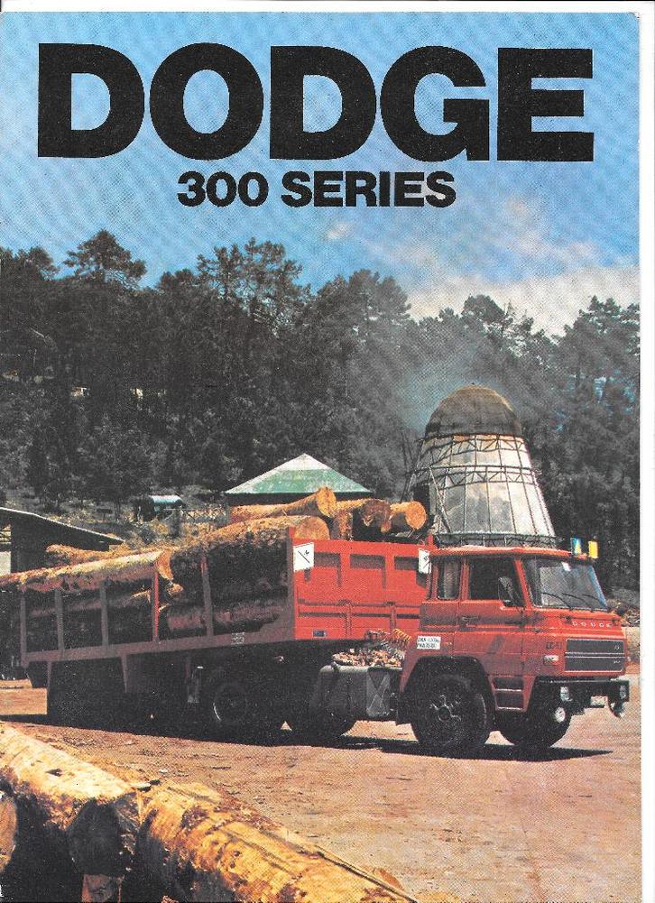 DODGE 300 SERIES, Boeken, Auto's | Folders en Tijdschriften, Zo goed als nieuw, Overige merken, Ophalen of Verzenden