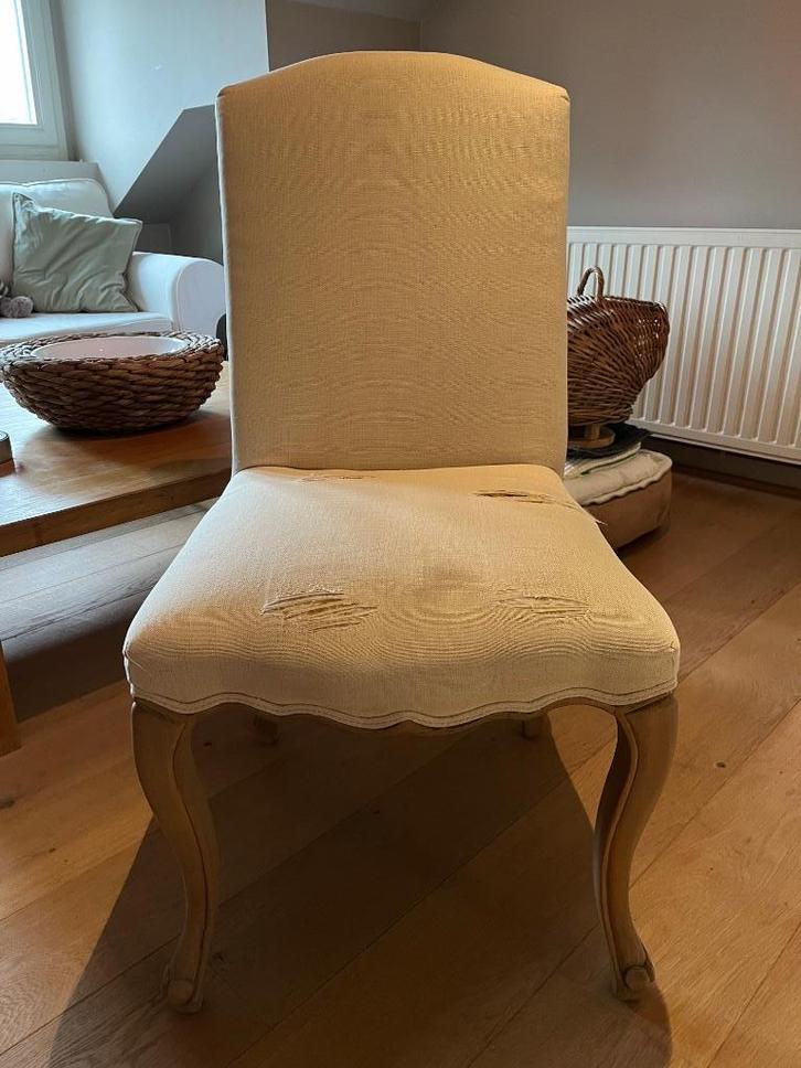Stoel Cantelle - Flamant Home Interiors, Huis en Inrichting, Stoelen, Gebruikt, Eén, Hout, Stof, Ophalen