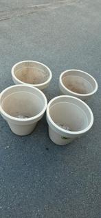 4 grote bloempotten, Tuin en Terras, Bloempotten, Ophalen