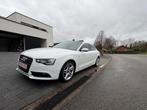 Audi a5 sportback blanco gekeurd, Auto's, Voorwielaandrijving, 4 cilinders, Leder en Stof, Wit