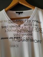 Witte t shirt met opschrift,maat xl, Kleding | Dames, Blouses en Tunieken, Ophalen of Verzenden, Zo goed als nieuw, Maat 46/48 (XL) of groter