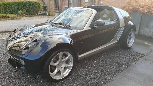 Smart Roadster Cabriolet, Auto's, Smart, Particulier, Roadster, Benzine, Cabriolet, 2 deurs, Automaat, Zwart, Grijs, Leder, Achterwielaandrijving