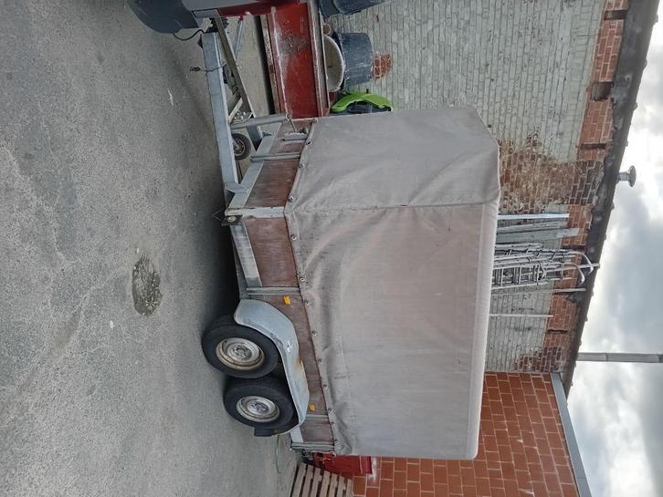 A vendre remorque, Auto diversen, Aanhangers en Bagagewagens, Gebruikt, Ophalen