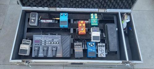 Complete pedaltray ready to use, Muziek en Instrumenten, Effecten, Gebruikt, Chorus, Delay of Echo, Distortion, Overdrive of Fuzz