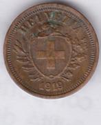 Zwitserse munteenheid: 1 rappen 1919, Ophalen of Verzenden, Overige landen, Losse munt