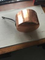 Poêlon en cuivre, manche en fer, Enlèvement ou Envoi, Cuivre