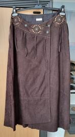Lederen rok van Laurèl, Kleding | Dames, Bruin, Maat 42/44 (L), Nieuw, Ophalen of Verzenden