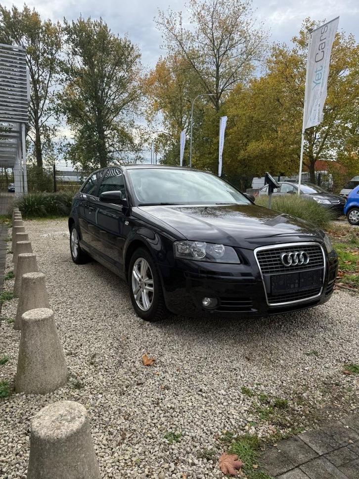 Audi A3 met keuring verkoop en garantie, Auto's, Audi, Bedrijf, Te koop, A3, ABS, Benzine, Euro 4, 2 deurs, Handgeschakeld, Zwart