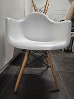 6x witte kuipstoel, Huis en Inrichting, Stoelen, Ophalen, Wit, Kunststof, Vijf, Zes of meer stoelen