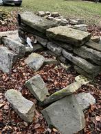 Lot rustieke blauwe boordstenen, 30 m., Tuin en Terras, Ophalen, Zo goed als nieuw