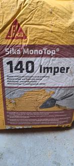 Mortier hydrofuge, Ophalen