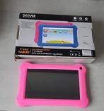 Denver 7" kids tablet met beschermhoes, Comme neuf, 7 pouces ou moins, Wi-Fi et Web mobile, Mémoire extensible
