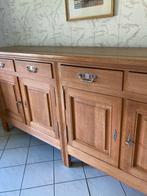 Très grand dressoir en chêne massif ., Maison & Meubles, Chêne, Utilisé, 200 cm ou plus, 50 à 75 cm