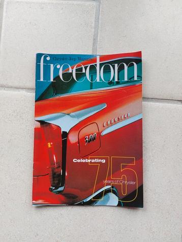 Chrysler tijdschrift Freedom  beschikbaar voor biedingen