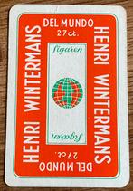 Speelkaart Henri Wintermans sigaren, Verzamelen, Ophalen of Verzenden, Zo goed als nieuw, Speelkaart(en)