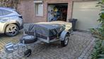 Aanhangwagen, huif en 2 afdekzeilen te koop, Ophalen, Zo goed als nieuw