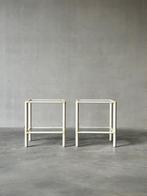 Vintage space age Gedy nachtkastjes / bijzettafels, Ophalen, Zo goed als nieuw, Glas