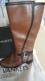 Laarzen Nicky Vankets bruin maat 40, Kleding | Dames, Ophalen of Verzenden, Zo goed als nieuw, Bruin