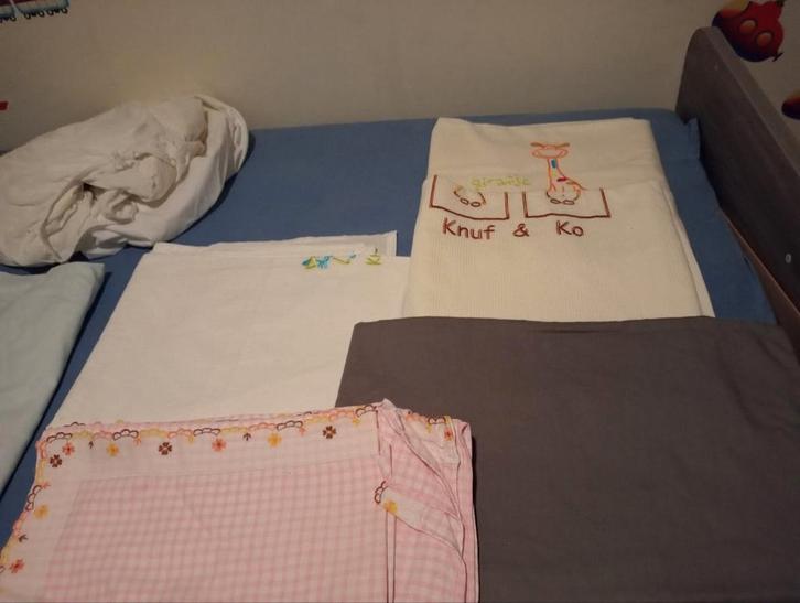 Dekens lakens ,.... Voor baby bed, Enfants & Bébés, Berceaux & Lits, Utilisé, Autres types, Enlèvement